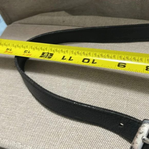 Brighton Leather crocodile print elements Purse with distressed hardware. - Picture 6 of 6